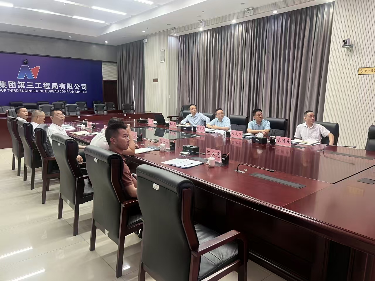 科芯智谷公司董事长应邀拜访安能集团第三工程局党委副书记、总经理